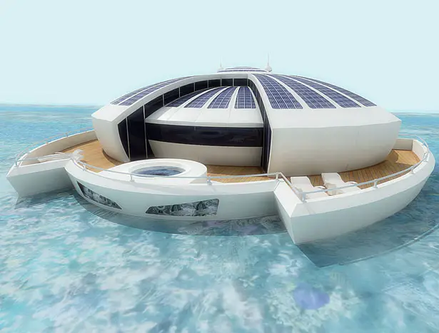 Solar Floating Resort by Michele Puzzolante