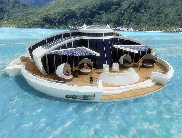 Solar Floating Resort by Michele Puzzolante