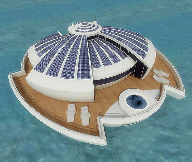 Solar Floating Resort by Michele Puzzolante