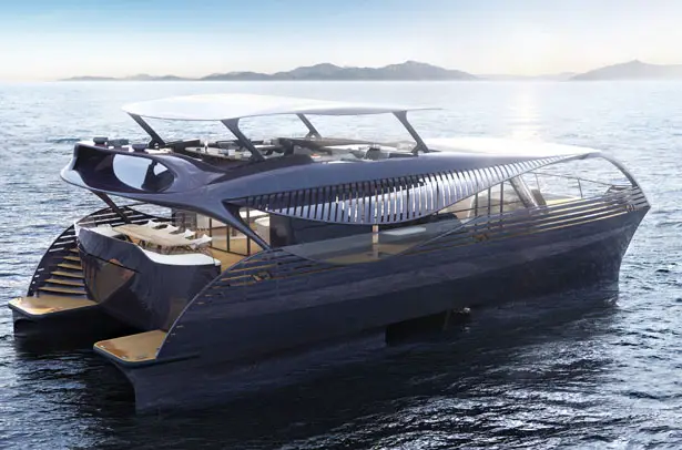 Solar Impact Yacht - Solar Powered Yacht