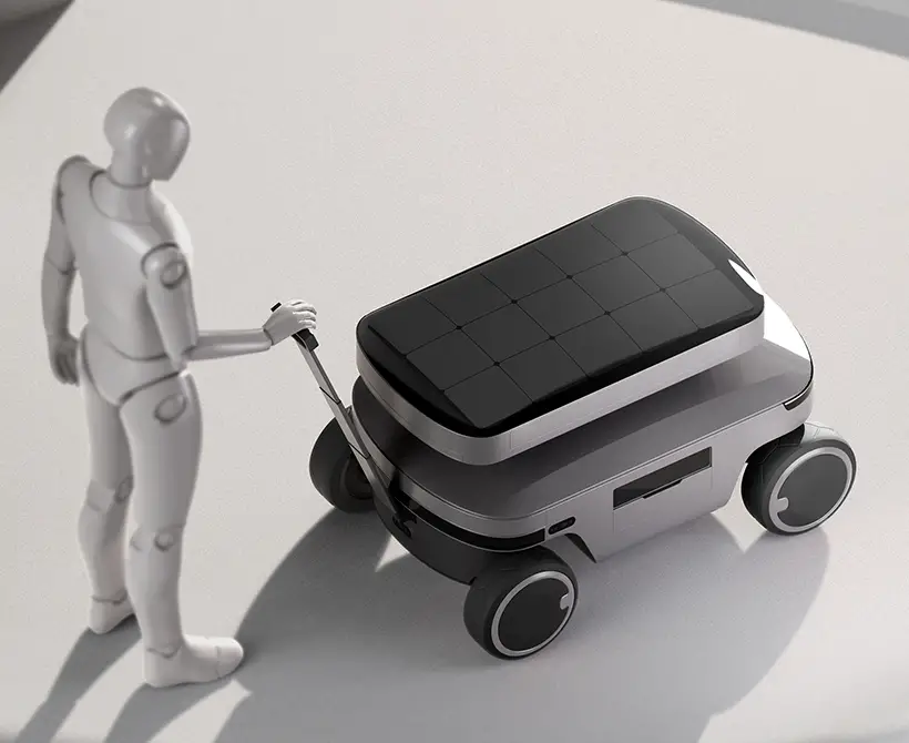 Solar Mars Bot Energy Storage Robot by Wei Bai, Tao Xu and Xiaowei Yin