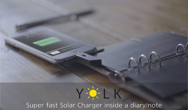 Solar Paper - the world's thinnest and lightest solar charger by Yolk