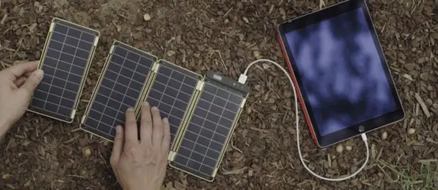 Solar Paper - the world's thinnest and lightest solar charger by Yolk