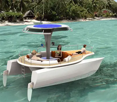 solar powered boat