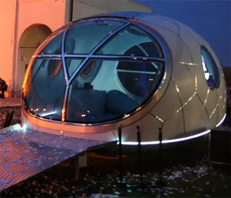 solar powered mobile entertaining lounge mercury house one