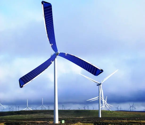 Solar Powered Wind Turbine