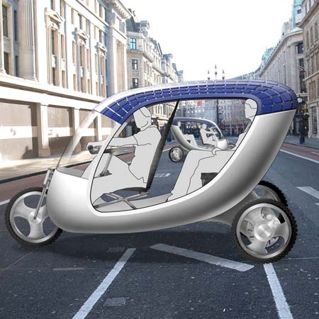 Solar Rickshaw from SolarCab