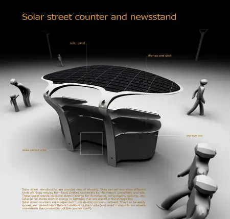 design solar powered street concept