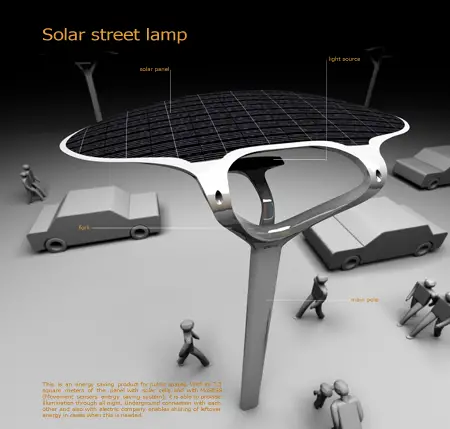 solar powered green street concept