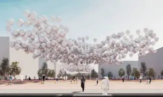 SolarCLOUD Consists of 1500 Solar Balloons for Masdar City of UAE