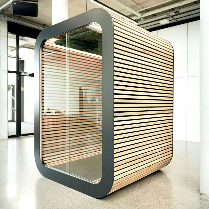 Solarlux Soundproof Space by Peter Kuczia