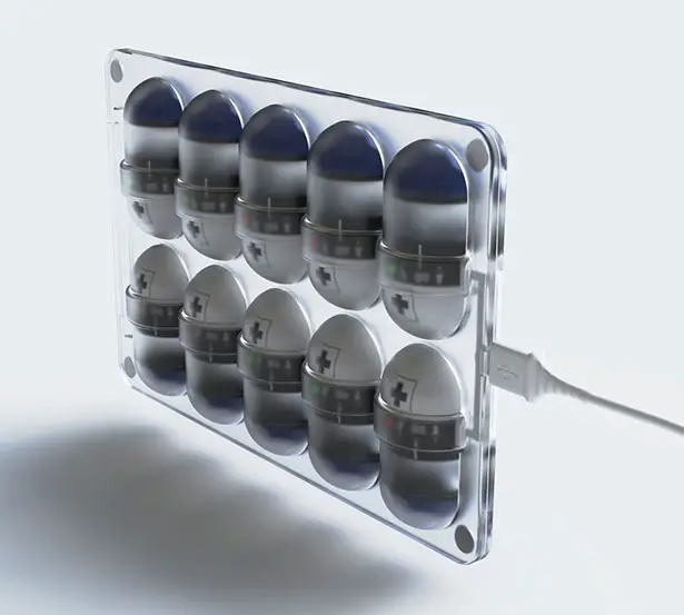 Solarpill Emergency Solar-Powered Light by Alican Faydalı