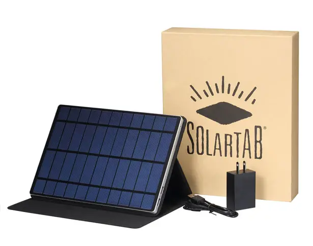 Solartab : Portable Solar Charger for Mobile Devices