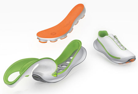 solay running modular shoe concept