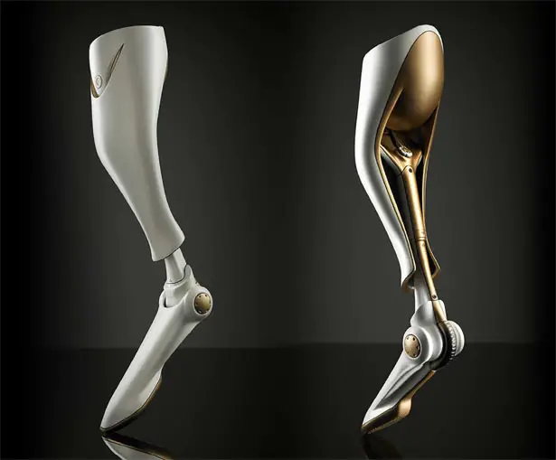 Soleis Prosthetic Leg Concept by Thomas Belhacene