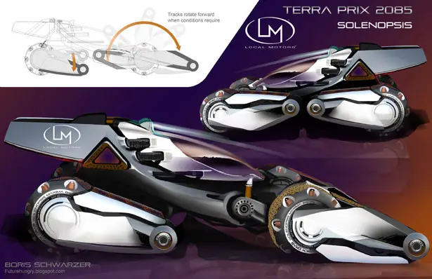 Solenopsis Race Vehicle for 2085