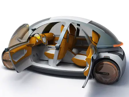 solid future car concept