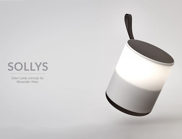 Sollys: A Modern Solar Lamp by Alexander Main