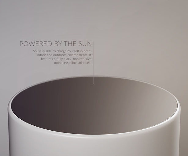 Sollys: A Modern Solar Lamp by Alexander Main