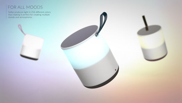 Sollys: A Modern Solar Lamp by Alexander Main