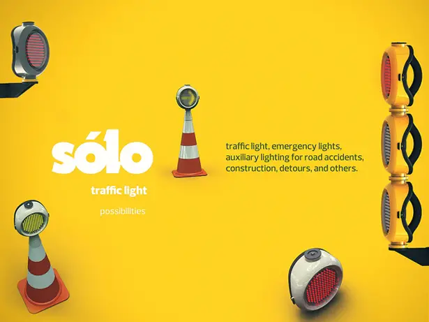 Modular Solo Traffic Light by Matheus Pinto