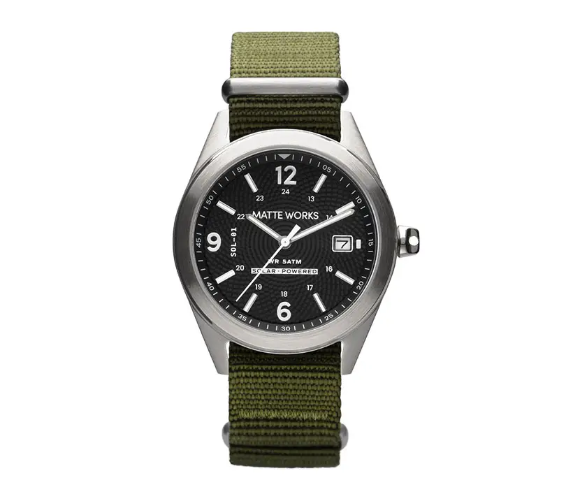 Matte Works SOLUTION-01 Solar Watch