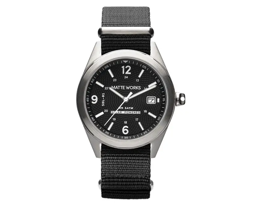 Matte Works SOLUTION-01 Solar Watch