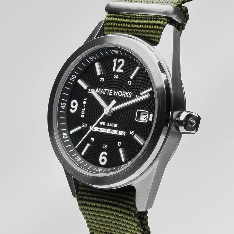 Matte Works SOLUTION-01 Solar Watch