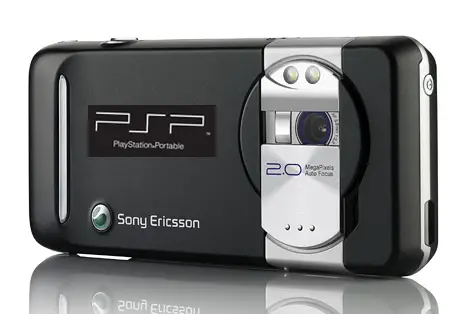 sony ericsson psp phone concept