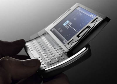 sony ericsson xperia x1 slider concept phone