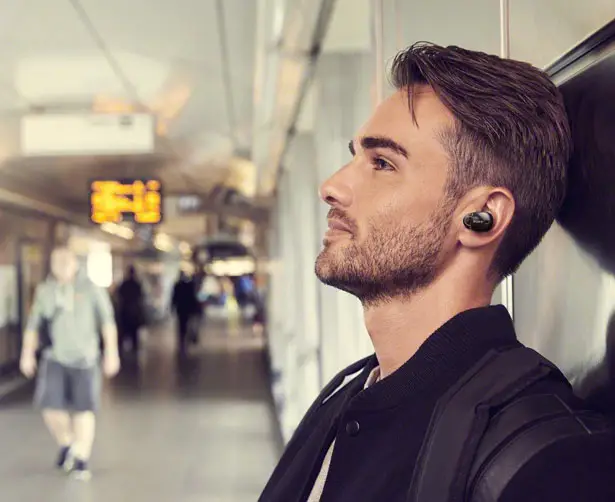 Sony WF1000X/B Premium Noise-Cancelling True Wireless Headphones ...