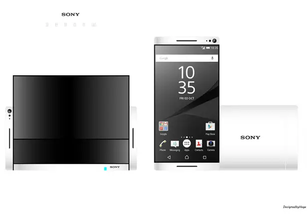 Shadow Concept Cell Phone for SONY by Mladen Milic