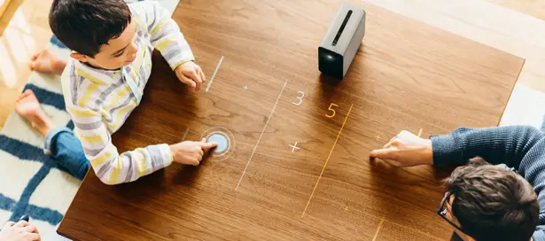 Sony Xperia Touch Portable Projector Turns Any Flat Surface into An Interactive Screen