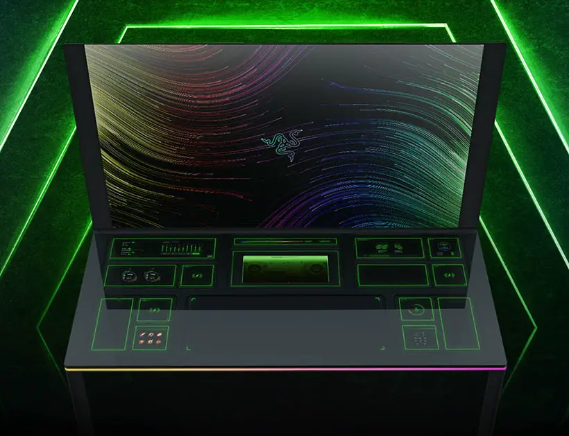 Project Sophia - Modular Gaming Desk Concept from Razer