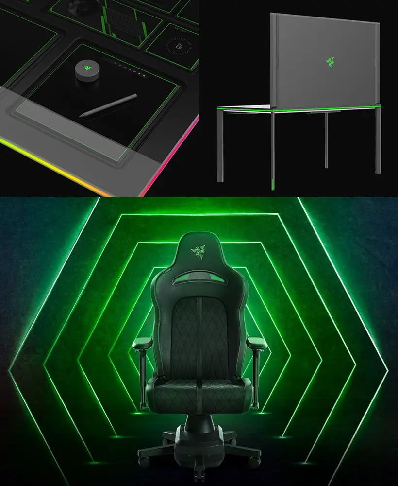 Project Sophia - Modular Gaming Desk Concept from Razer