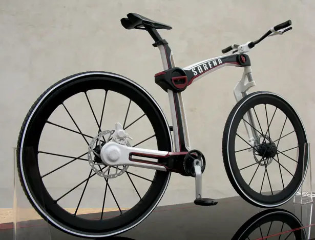 Sorena Foldable Urban Street Bicycle by Mahdi Momeni