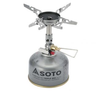 Compact Soto Windmaster Stove with Micro Regulator for Windy Weather