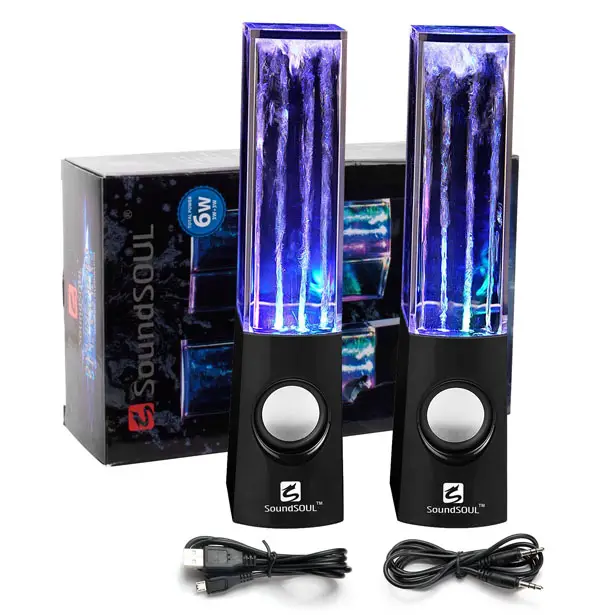SoundSoul Mini Amplifier Music Fountain Speakers Would Be A Cool Gift for Music Lover