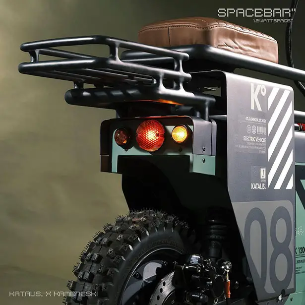Katalis x Kamengski Spacebar Folding Electric Scooter