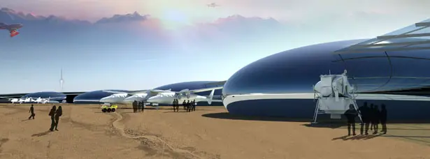 Spaceport America Design Proposal by James Law Cybertecture