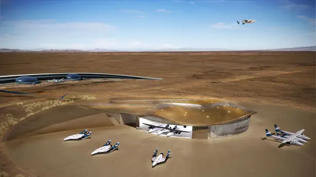 Spaceport America Design Proposal by James Law Cybertecture