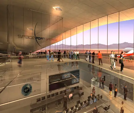 spaceport america by urs foster and partners