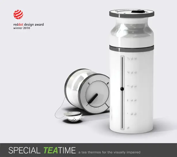 Special TeaTime : A Tea Thermos Concept for Visually Impaired People