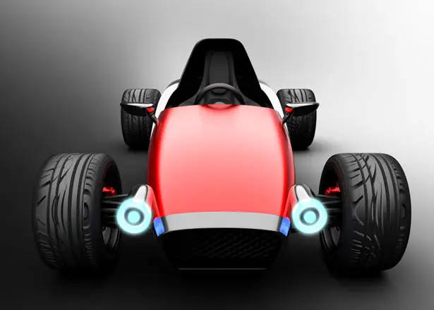 SpeedOneSeat Concept Vehicle by Hannes Fiechtner