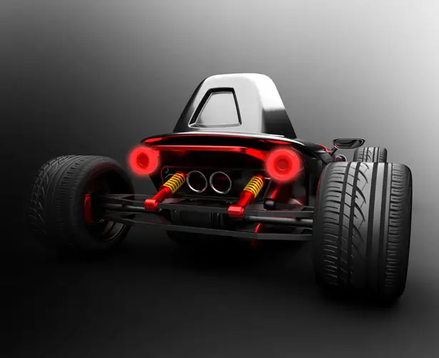 SpeedOneSeat Concept Vehicle by Hannes Fiechtner