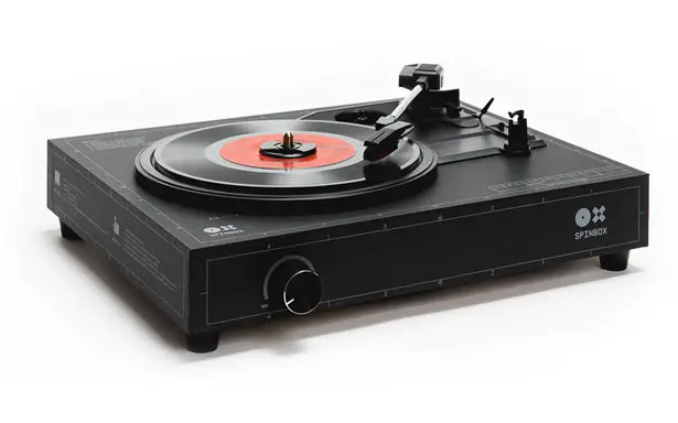 Spinbox Cardboard Box Turntable