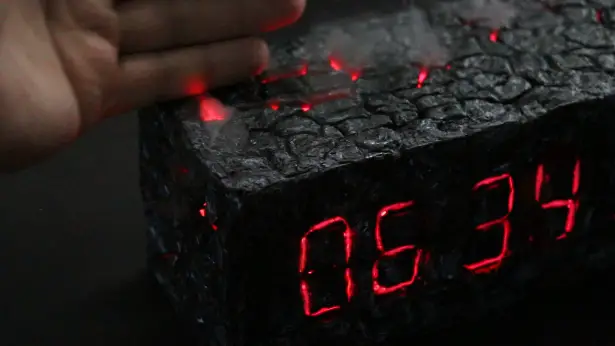 SPIRITUS Aroma Diffuser with Digital Alarm Clock by Kibardin Design Studio