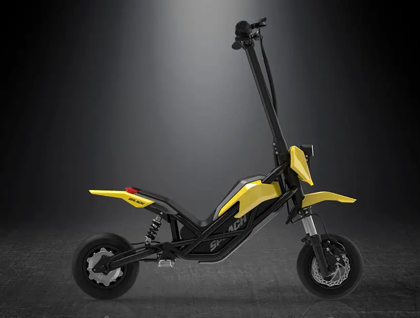 SPLACH Transformer Motorbike-Like E-Scooter