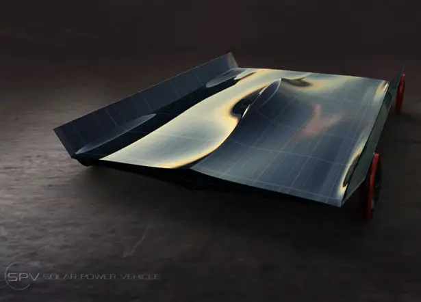 SPV (Solar Powered Vehicle) Concept by Omer Sagiv