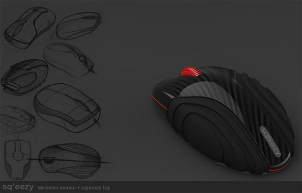 SQ’EEZY Wireless Computer Mouse by Bharat Jayagopal